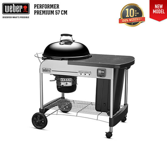 Weber Performer Premium 57cm (22.5) GBS Charcoal Grill